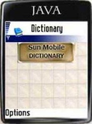 Sun Mobile Dictionary