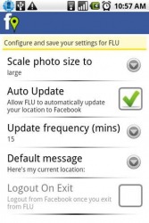 Facebook Location Updater