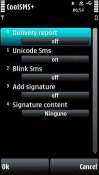 CoolSMS+ Nokia X6 (2009) Application