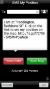 SMS My Position Trial Nokia C5-05 Application