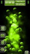 Green Bubbles Home Screen  Nokia X6 16GB (2010) Application