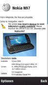Wikipedia Widget Nokia N97 mini Application
