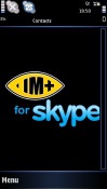 IM+ For Skype Nokia X6 (2009) Application