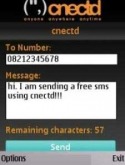 cnectd SMS HTC P3350 Application