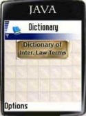 Dictionary of International Law Motorola RAZR V3xx Application