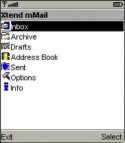 mMail QMobile X4 Pro Application