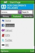 Ovi Browser QMobile E770 Application