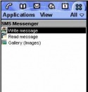 SMS Messenger Sony Ericsson Hazel Application