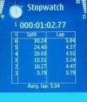 StopWatch Samsung Star 3 s5220 Application