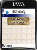 Sun Mobile Dictionary Samsung G810 Application