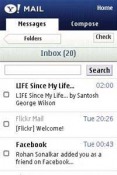 Yahoo Mail HTC P4350 Application