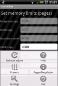 AutoKiller Memory Optimizer HTC One S Application