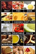 Food Calories List LG GW880 Application