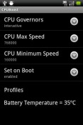 CPUBoost LG Optimus G Pro Application