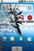 Cracked Screen Android Mobile Phone Application