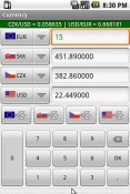 Currency converter Android Mobile Phone Application