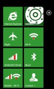 Dashboard Huawei Ascend W1 Application