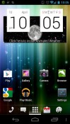 aShell Launcher Homescreen HTC One V Application