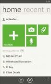 Evernote Windows Mobile Phone Application