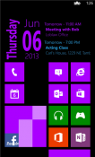 Simple Calendar Windows Mobile Phone Application