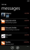 TextMe HTC Windows Phone 8X Application