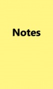 Notes Android Mobile Phone Application