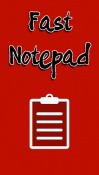 Fast Notepad HTC Desire VC Application
