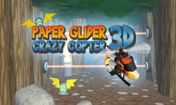 Paper Glider. Crazy Copter 3D