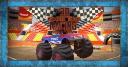 3D Monster Truck Racing