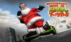 Hoverboard Rider 3D: Santa Xmas