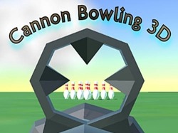 Cannon Bowling 3D: Aim And Shoot