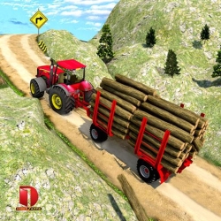 Drive Tractor Offroad Cargo: Farming Games