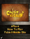 Chicken Kickin HTC Touch Viva Game