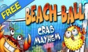 Beach Ball. Crab Mayhem Android Mobile Phone Game
