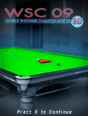 World Snooker Championship 09 3D Samsung Rex 60 C3312R Game