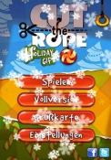 Cut the Rope Holiday Gift iOS Mobile Phone Game