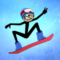 Stickman Snowboarder Android Mobile Phone Game