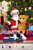 Talking Santa meets Ginger Android Mobile Phone Game