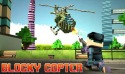 Blocky Copter In Compton QMobile NOIR A10 Game