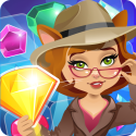 Jewels Detective: Match 3 Android Mobile Phone Game
