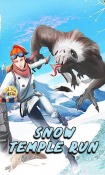 Snow Temple Run Android Mobile Phone Game