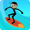 Stickman Surfer Android Mobile Phone Game