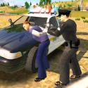 Crime City Police Car Driver LG Optimus Zone VS410 Game