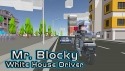 Mr. Blocky White House Driver Android Mobile Phone Game