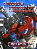 Transformers G1: Awakening Java Mobile Phone Game