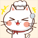 Cat Merge Cafe - Dessert Puzzle Android Mobile Phone Game
