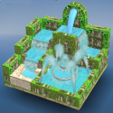Flow Water Fountain 3D Puzzle iBall Andi 4F ARC3 Game