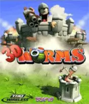 Worms Forts 3D QMobile E750 Game