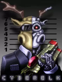 Cyber Elk (Kybernator) Alcatel 2040 Game