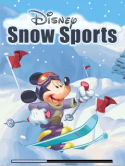 Disney Snow Sports Sony Ericsson J105 Naite Game